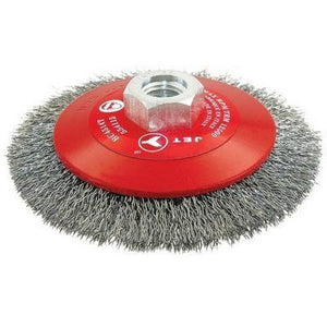 4-1/2 x 5/8-11NC Crimped Conical (Bevel) Brush (554115)