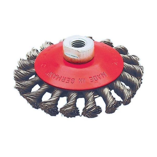 4-1/2" x 5/8"-11 NC Knot Twisted Conical Brush (554309)