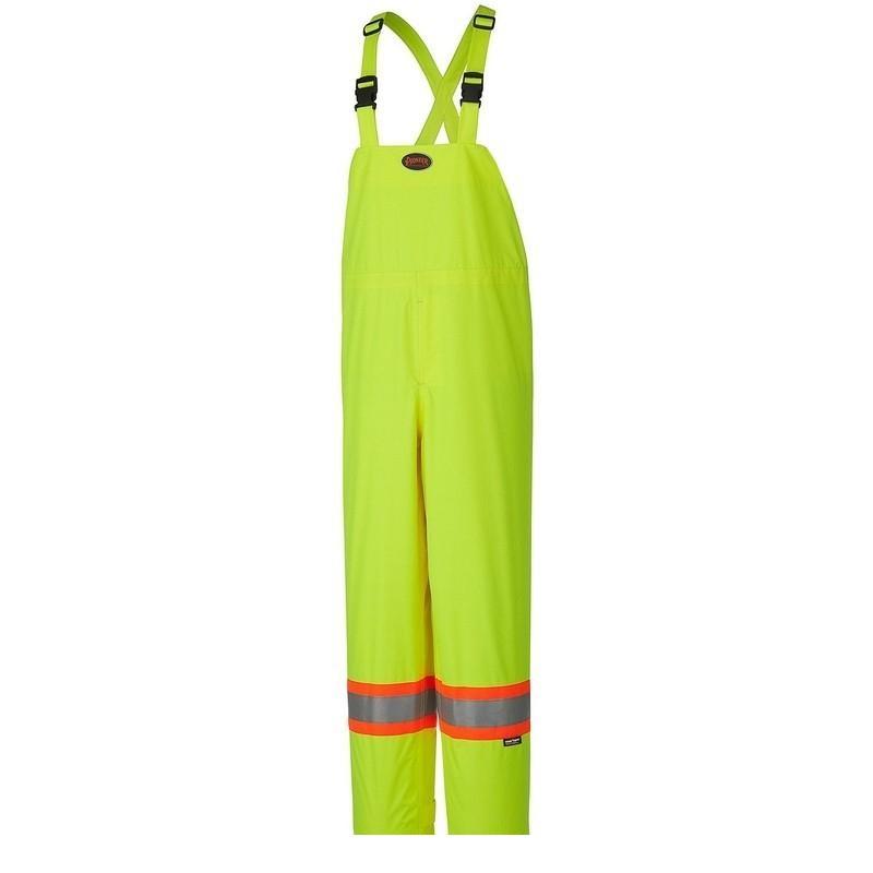 Hi-Viz 150D Lightweight Waterproof Safety Bib Pant - Yellow (5597)