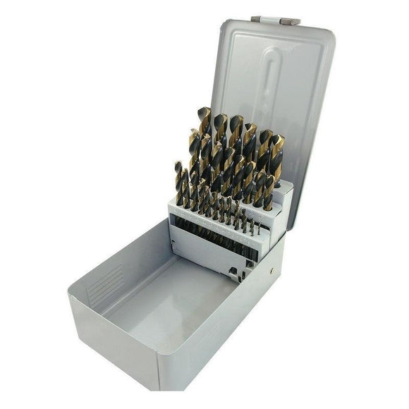 JET-KUT Black & Gold Jobber Length 29 Piece Premium Quality (570146)