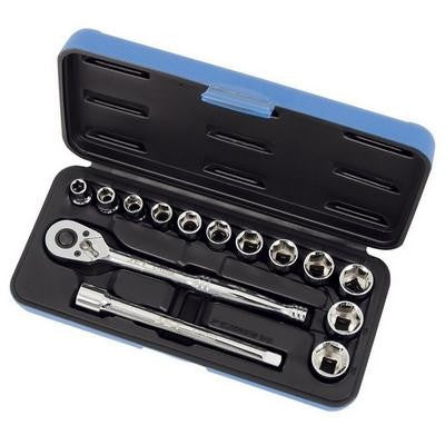 15 Piece 3/8" Drive Metric Socket Wrench Set - 6 Point (600226)