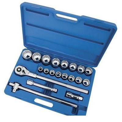 21 Piece 3/4" Drive S.A.E. Socket Wrench Set - 12 Point (600406)