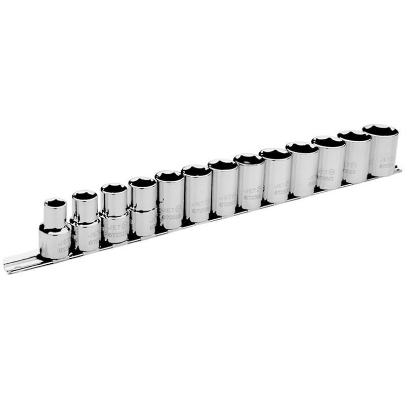 13 Piece 1/2" Drive Metric Socket Set - 6 Point (601312)