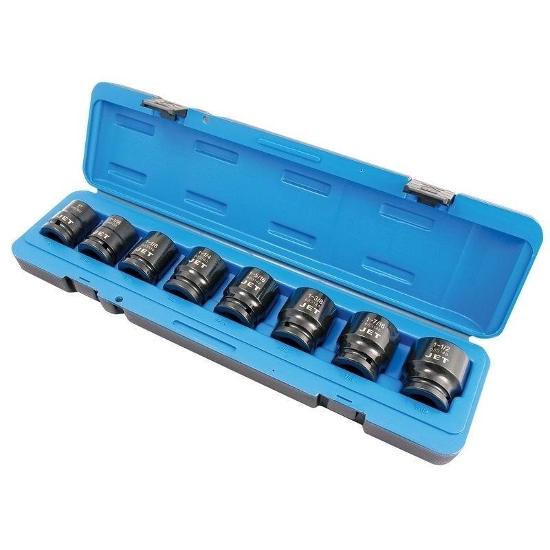 8 Piece 3/4" Drive S.A.E. Impact Socket Set - 6 Point (610401)