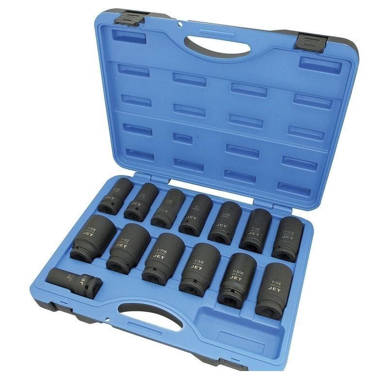 14 PC 3/4" DR Deep S.A.E. 6 Point Impact Socket Set