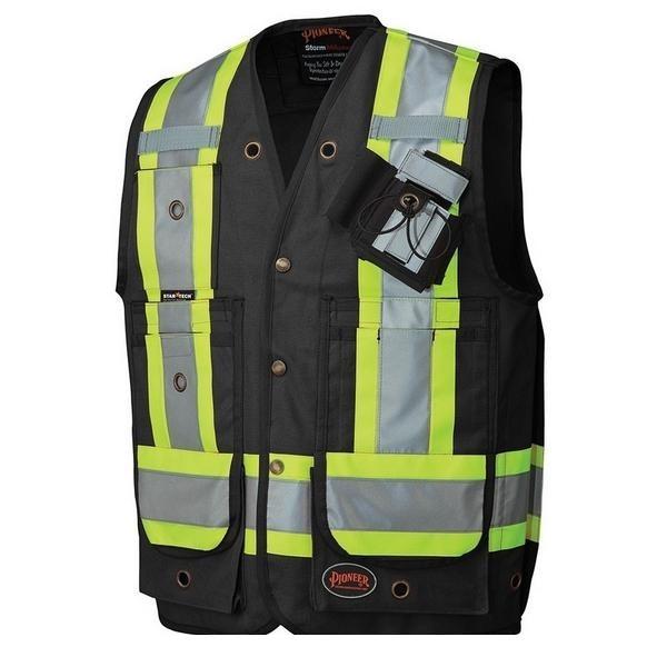 CSA Surveyor's / Supervisor's Vest - Black (694BK)