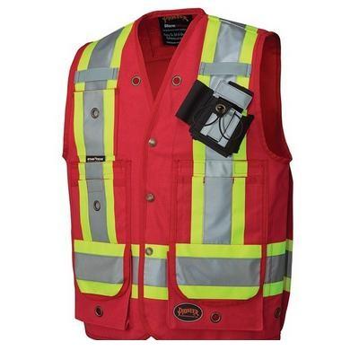 CSA Surveyor's / Supervisor's Vest - Red (694)