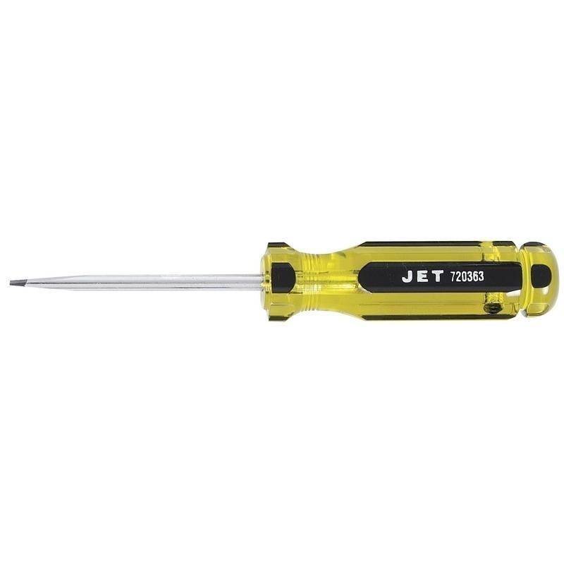 3/16" x 3" Slot Jumbo Handle Round Shank Screwdriver (720363)