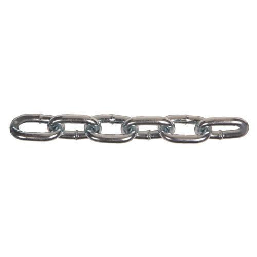Proof Coil Chain, Grade 30, Zinc Plated Finish
