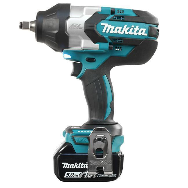 1/2" Cordless High Torque Impact Wrench with Brushless Motor (Makita DTW1002RTE)