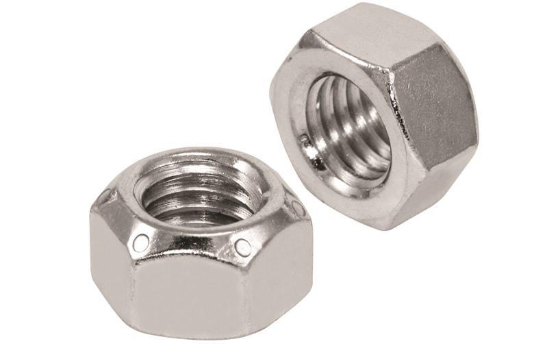 Stover-C Lock Nut, Coarse Thread, Grade 8, Zinc Plated