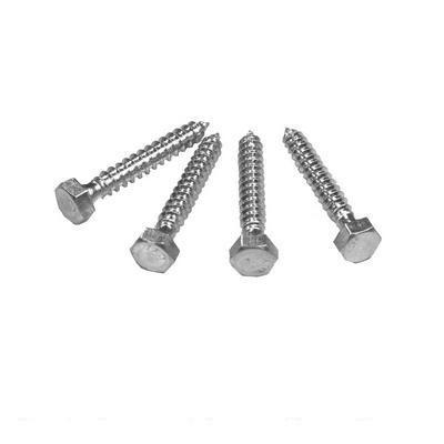 Hex Head Zinc Plated Lag Bolts