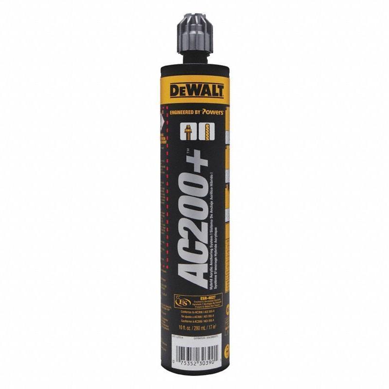 Dewalt AC200+ Acrylic Injection Adhesive Anchoring System