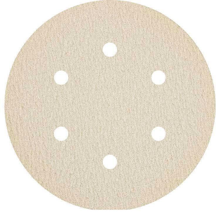 PS 33 CK Discs (6 holes) with paper backing, self-fastening for Paint/Varnish/Filler, Wood