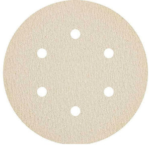 PS 33 CK Discs (6 holes) with paper backing, self-fastening for Paint/Varnish/Filler, Wood