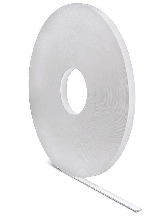 Foam Tape 5/32" X 1/2" X 49' White Single-Sided Adhesive