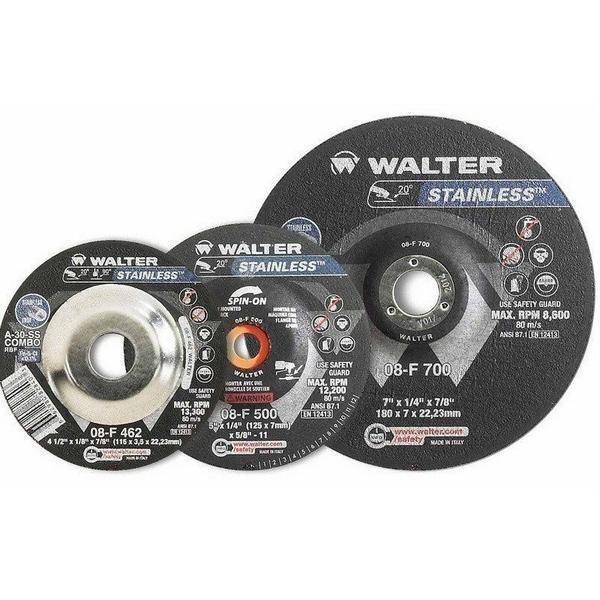 Walter 7" x 1/4" A30SS Grinding Wheel (08F700)