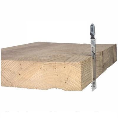 Bosch Variable Pitch Clean Wood Cutting T-Shank 4" Length, 10 TPI Jigsaw Blades