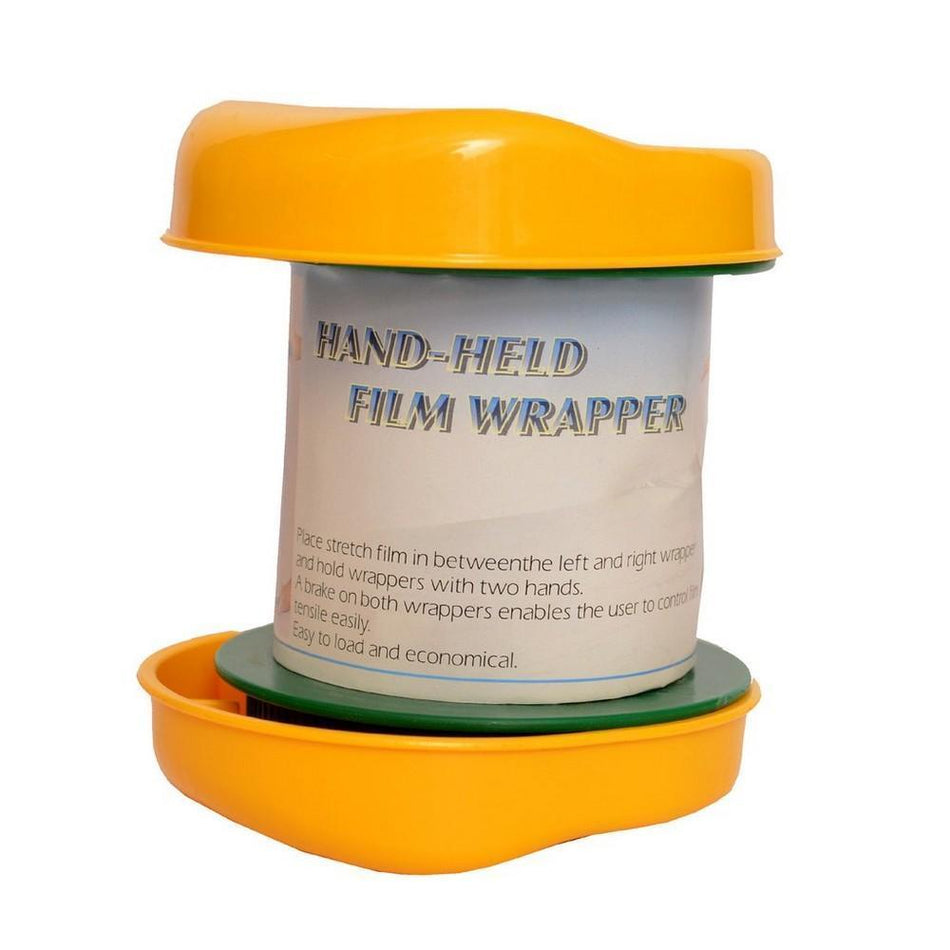 11" - 18" 2 Piece Plastic Hand-Held Stretch Wrap Dispenser