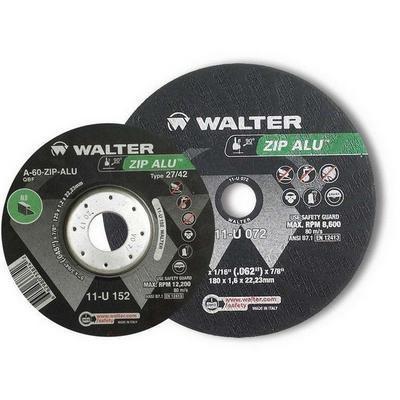 Walter Zip ALU Type 1 Angle Grinder Wheel for Aluminum and Non-Ferrous Metals