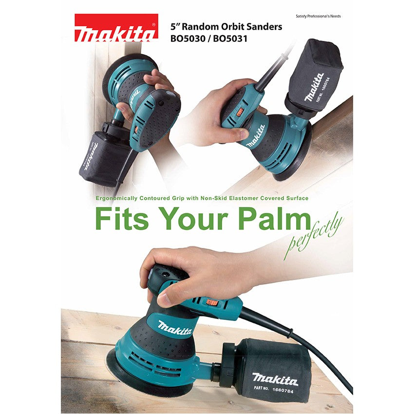 Makita BO5031 5" Random Orbit Sander