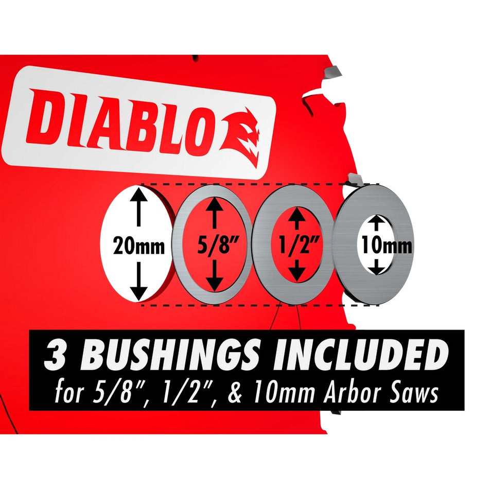 Diablo D053830FMX 5-3/8" 30T Carbide-Tipped Circular Saw Blades for Metal