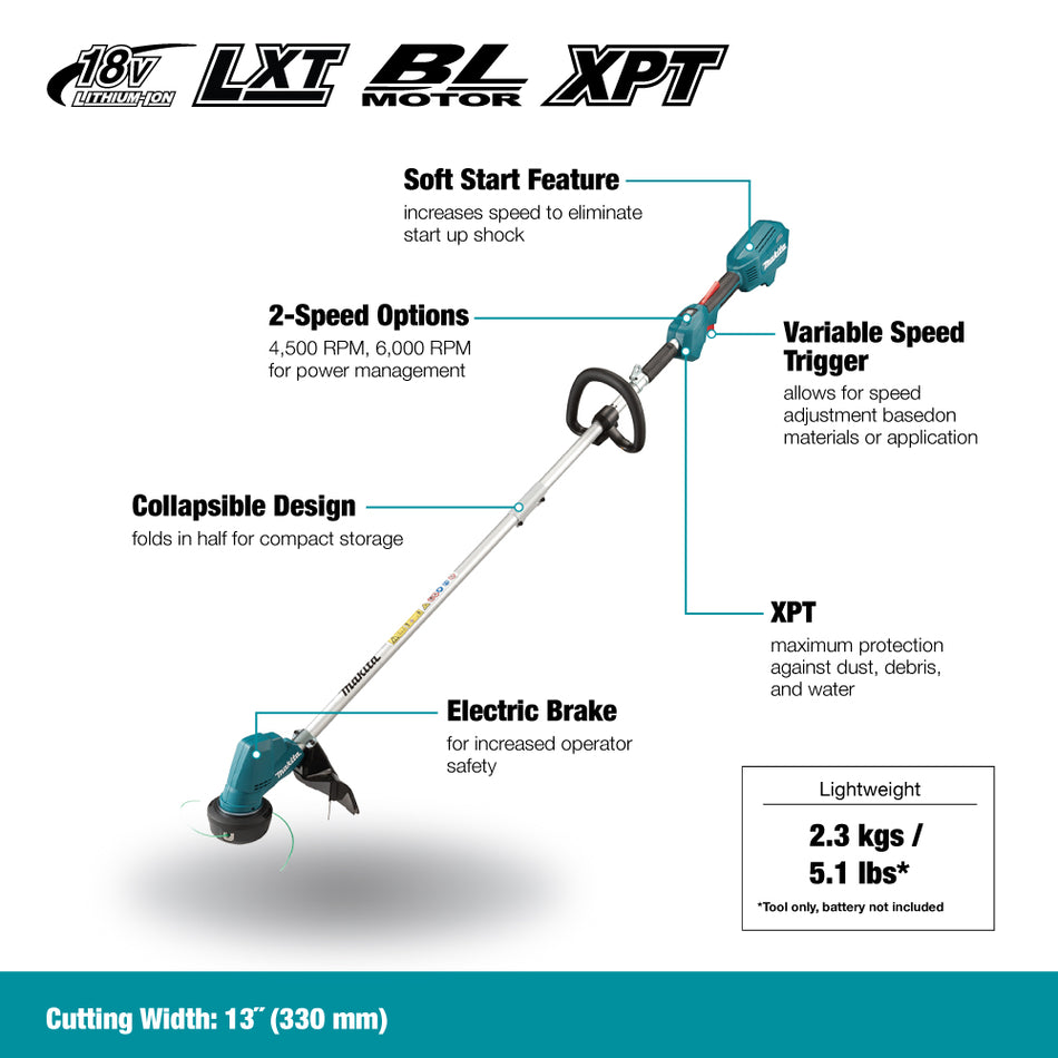 Makita DLX2398 18V (3.0 Ah) LXT 2 Tool Combo Kit