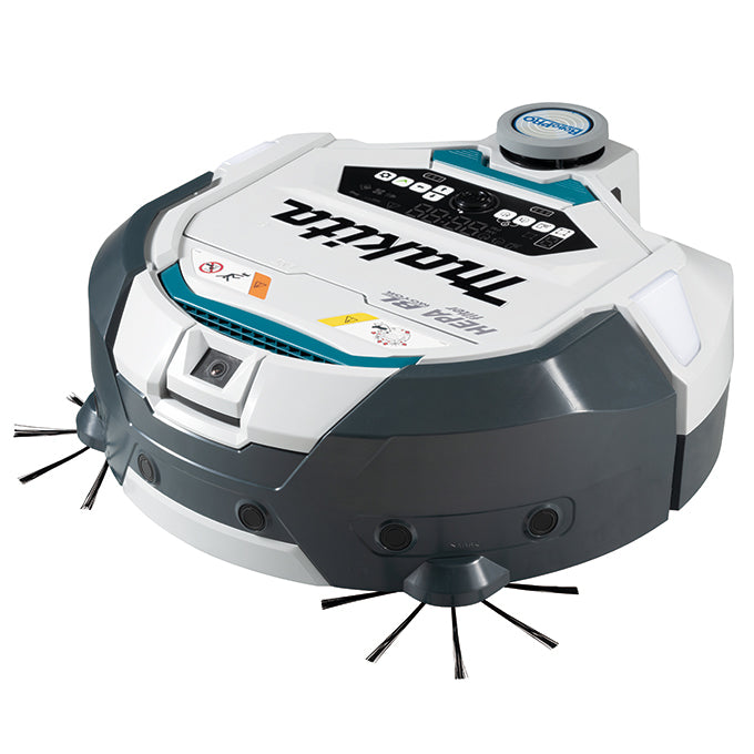 Makita DRC300PT2 18V LXT Brushless Cordless 3.0L Smart Robotic Vacuum Kit, w/ Hepa Filter (5.0Ah x 2 Kit)