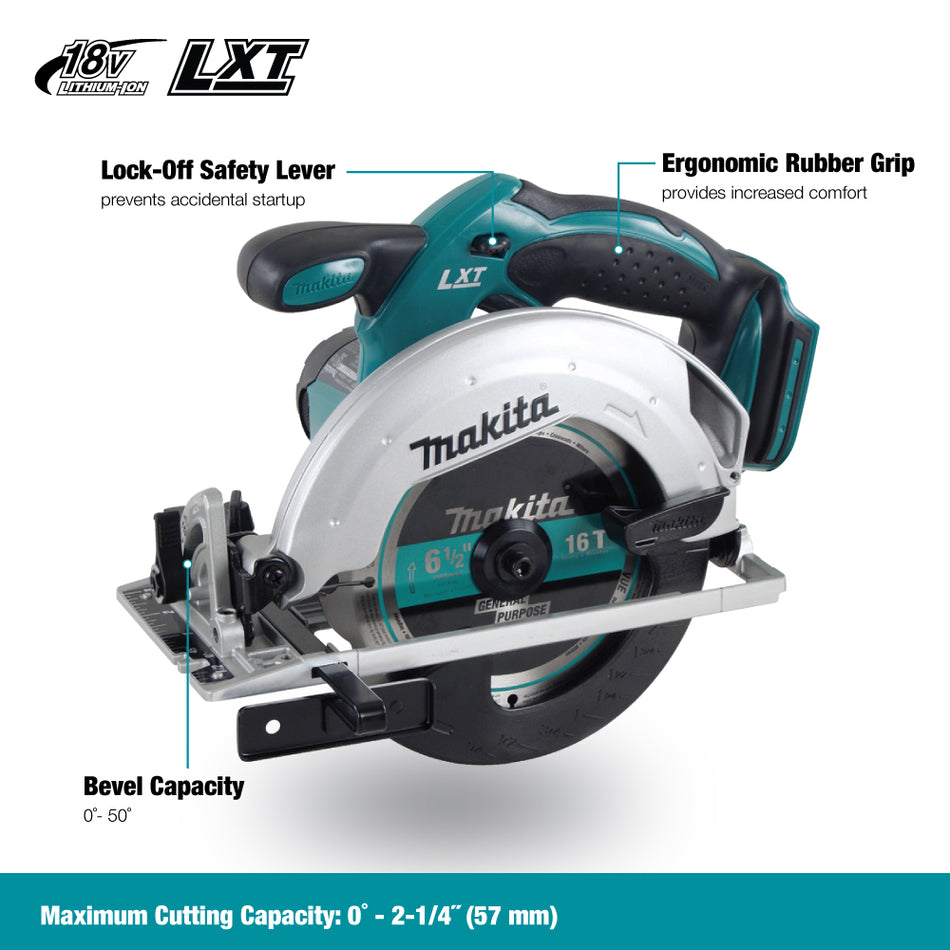 Makita DSS611Z 6-1/2" Cordless Circular Saw (Tool Only)