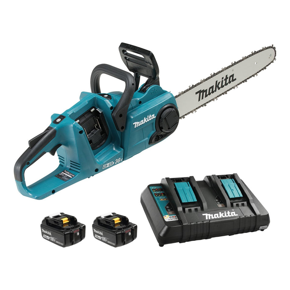 Makita DUC400PT2 16” / 18Vx2 LXT Chainsaw