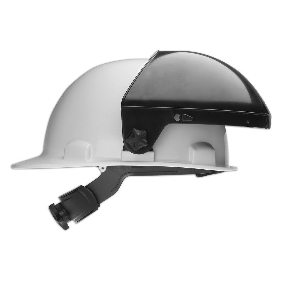 7" Crown Face Shield, Headgear to use with Hard Hat - EPHG701R