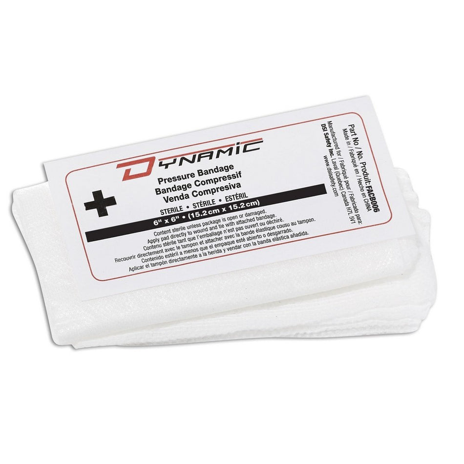 DSI/PIP FACB006 6" x 6" Sterile Compression Bandage