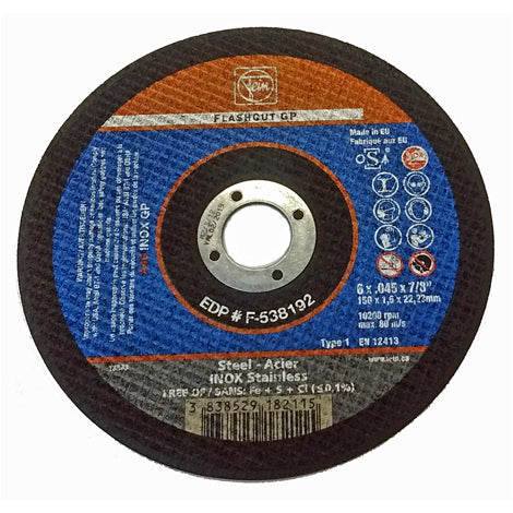 FEIN FlashCut General Purpose Cut-off Wheels for Stainless Steel
