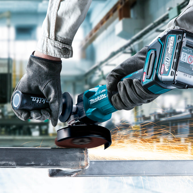 Makita GA005GZ 40V MAX XGT Li-Ion 5” Angle Grinder (Slide Switch) with Brushless Motor