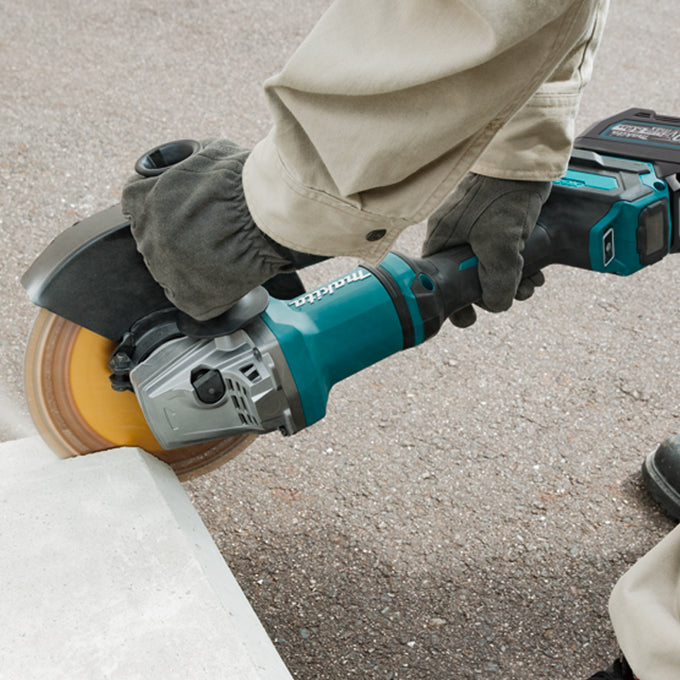 Makita GA038GZ 40V MAX XGT Li-Ion 9” Angle Grinder (Paddle Switch / Variable Speed) with Brushless Motor & AWS