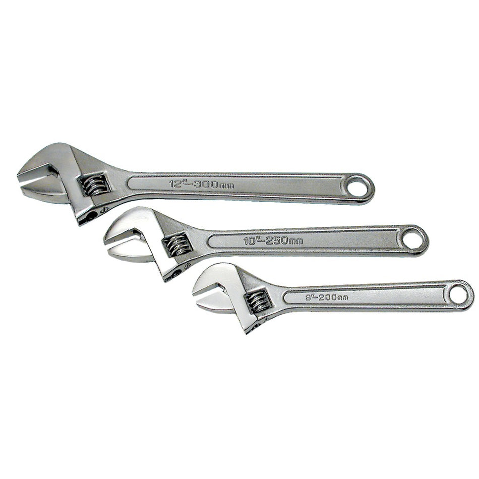 ITC Chrome Vanadium Adjustable Wrenches