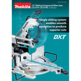 Makita LS1219L 12" Sliding Compound Mitre Saw With Laser