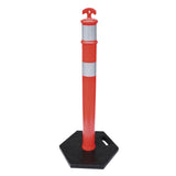 47" Hi-Vis Orange T-Top Delineator Post (191)