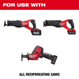 Milwaukee 9" 7/11 tpi SAWZALL WRECKER Multi Material Blades - 25 pack