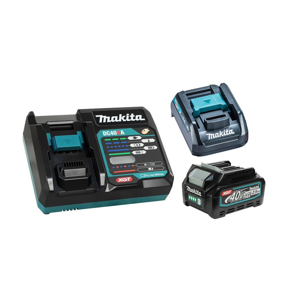 Makita T-04070 40V MAX XGT Li-Ion 2.5 Ah Starter Kit