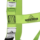 Peakworks Contractor Harness 3D Class AP Pass-Thru Buckles