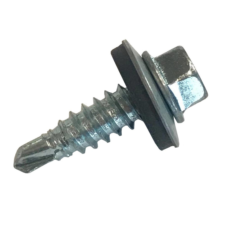 Type A Hex Head Washered #3 Drill Tip Self Tapping / Roofing Screws