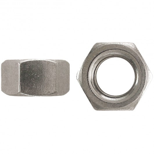 Stainless Steel Metric Hex Nuts, Coarse Thread