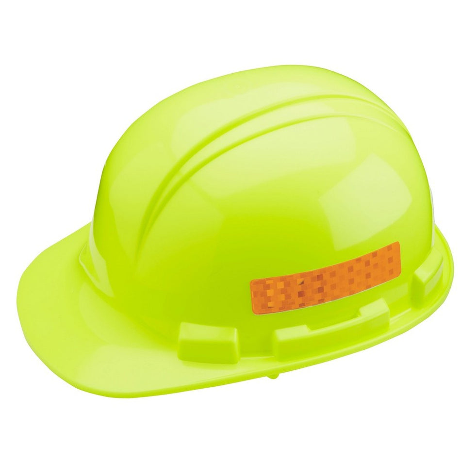 DSI/PIP Dyna-Brite 1" x 4" Stick On Reflective Strips for Hard Hats Available in a variety of colors