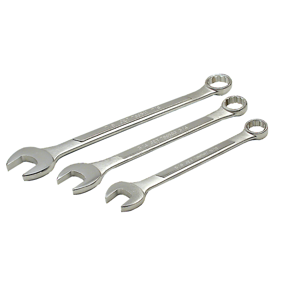 Jet Chrome Vanadium Steel SAE Combination Wrenches