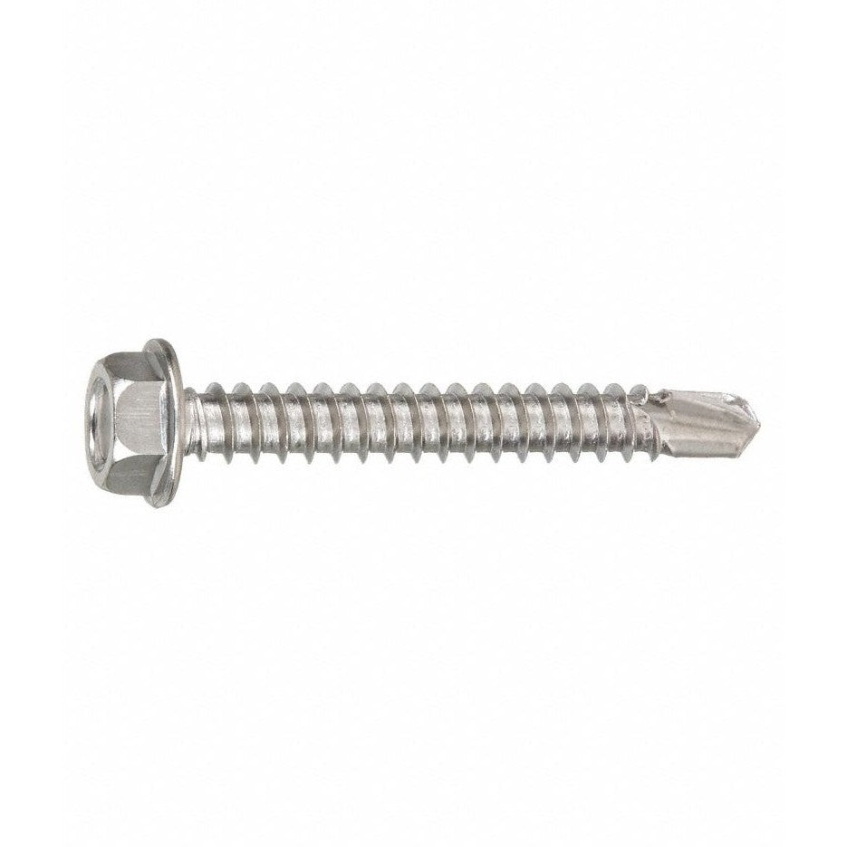 Stainless Steel Hex Washer Head No. 2 Drill Point Self Drill Screws