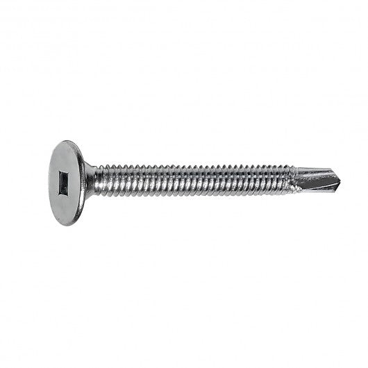 Wafer Head Socket Drive Self-Drilling Tapping Screws - Zinc Plated