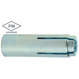 Zinc Plated Drop-in Anchors - each